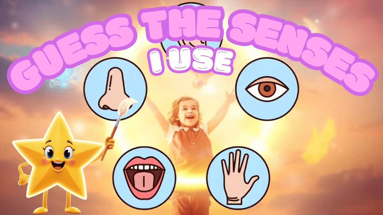 Guess the senses I use | Nursery Rhyme
