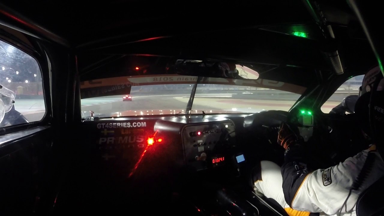 Bahrain 2018 GT4  Peter Larsen Q1 Primus Racing