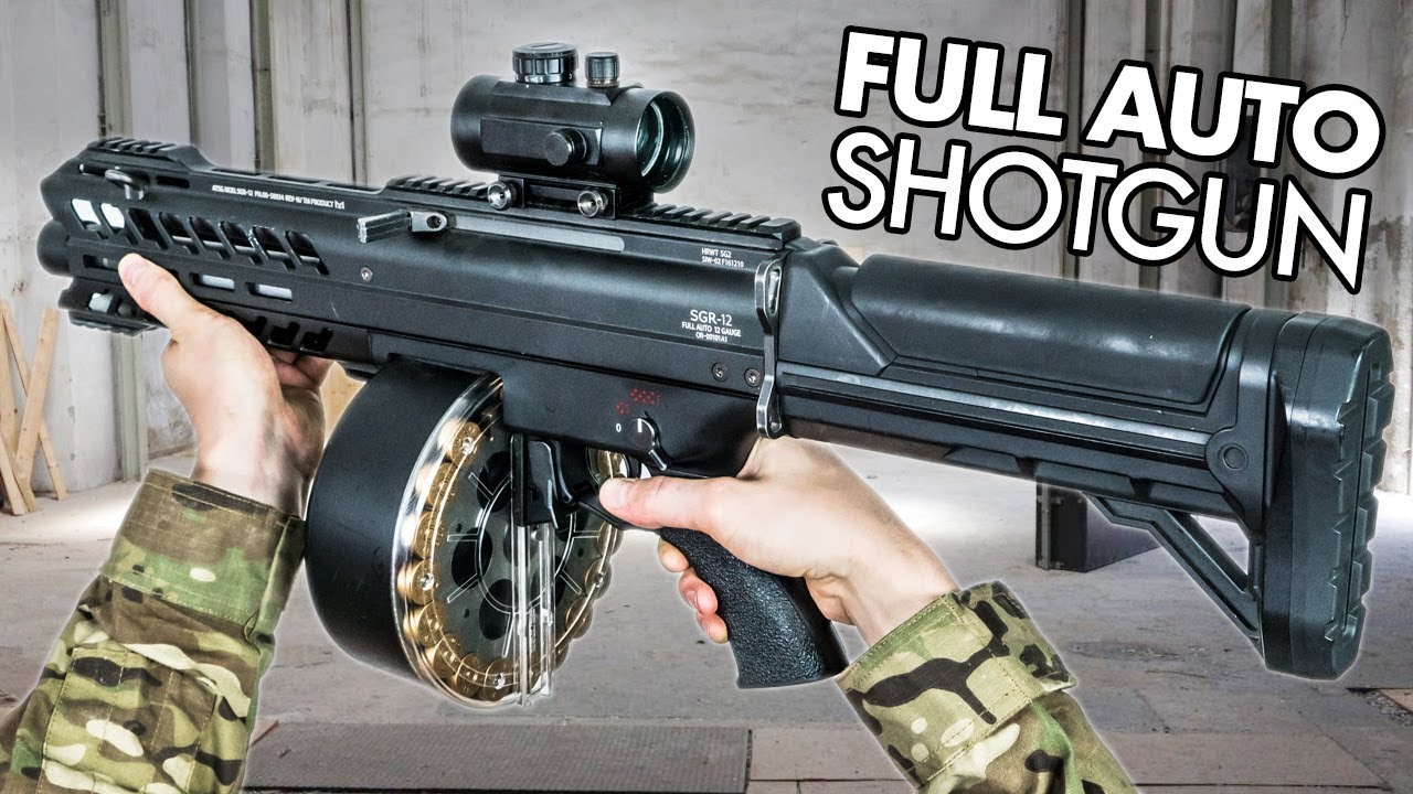 Full-Auto Shotgun Wrecks Airsoft Players