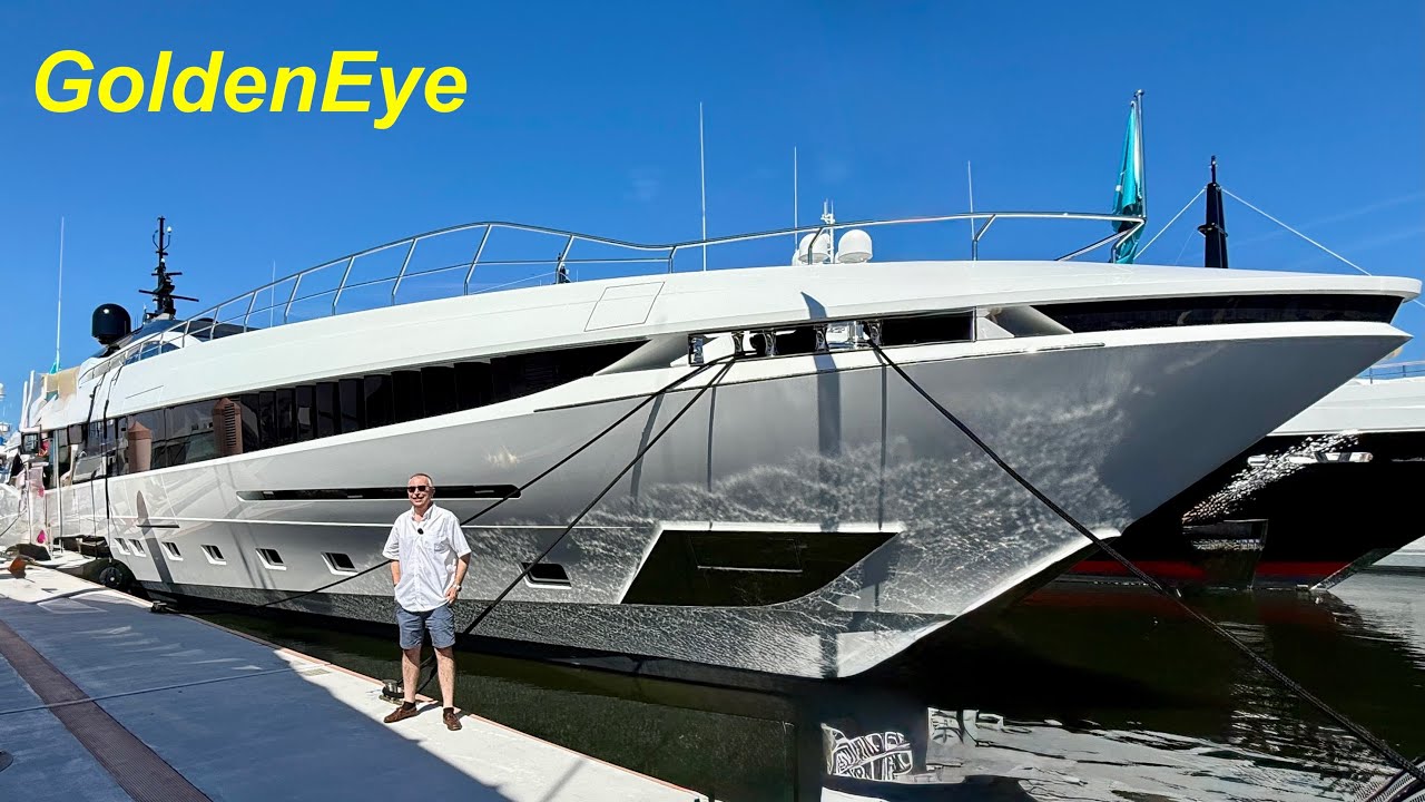 $34.5 Million Superyacht Tour : 2020 Mangusta 54 Gransport