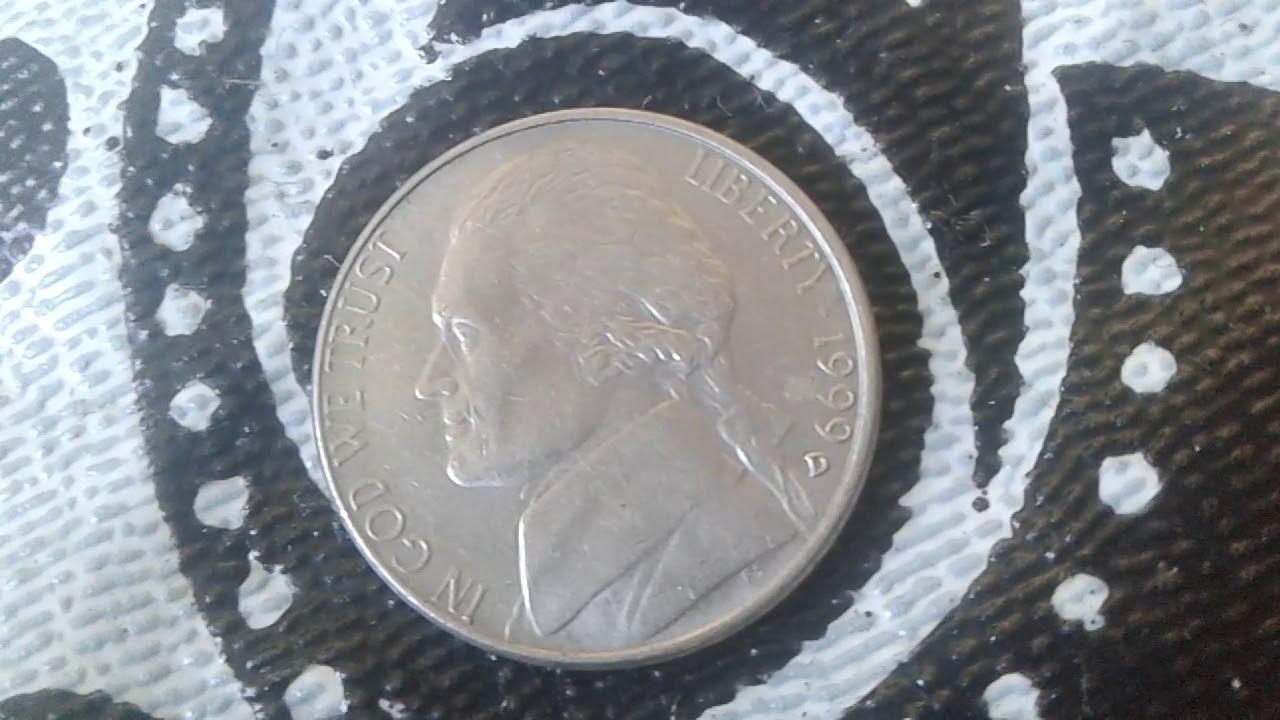 MOST VALUABLE  ERROR JEFFERSON NICKEL 1999D RARE COIN VALUE