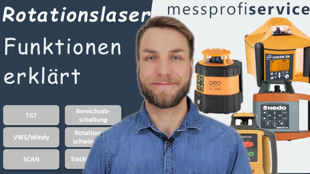 Rotationslaser Funktionen erklärt | messprofiservice