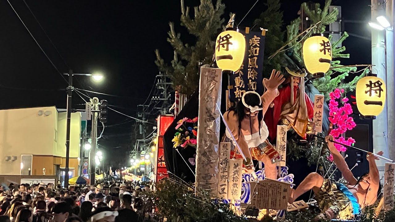 令和6年度土崎港曳山祭り　戻り山車コレクション　2024年7月21日