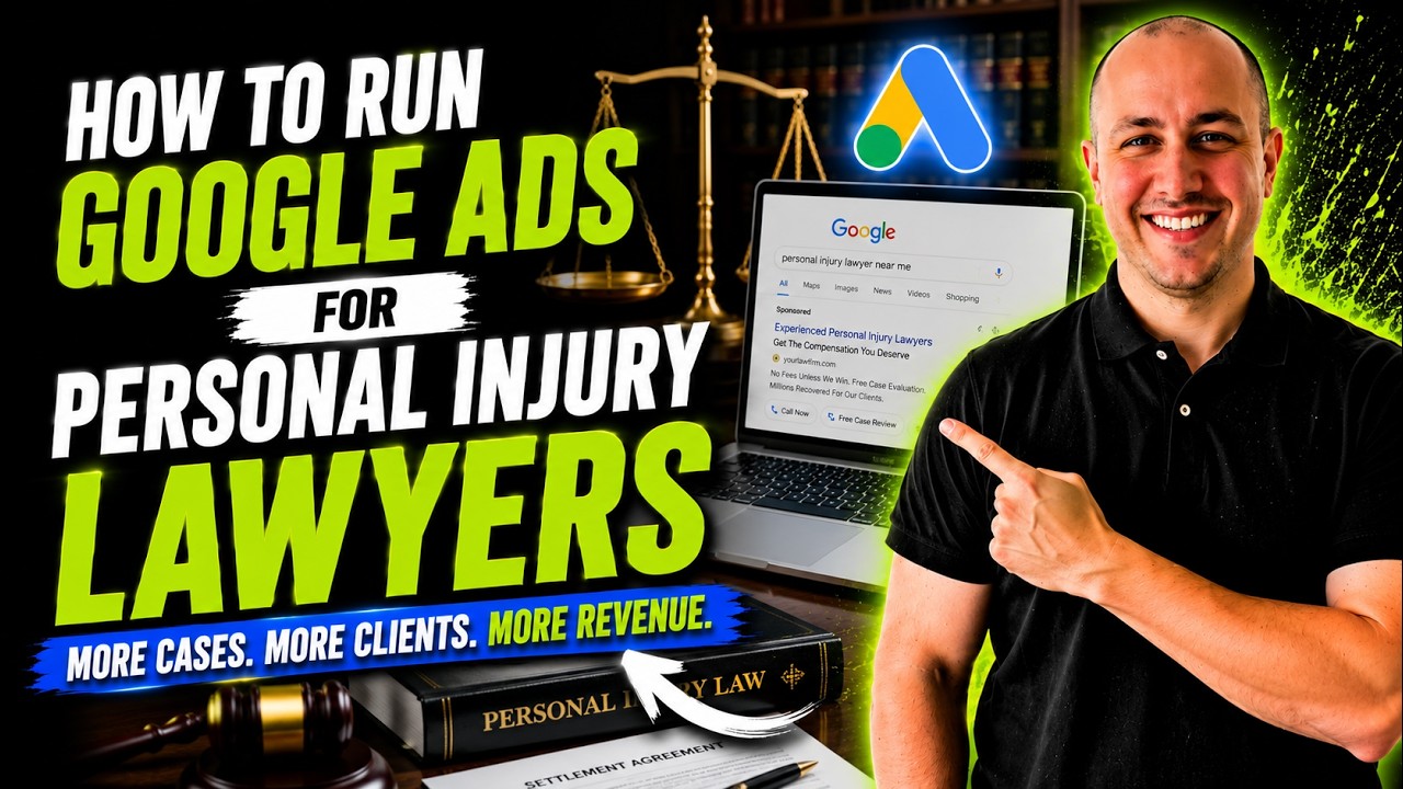 How to Run Google Ads for Personal Injury Lawyers in 2026 (GET MORE CASES)