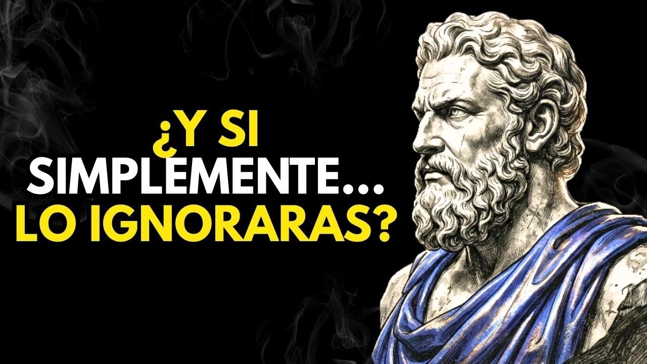 DEJA de explicarte y mira el mundo CAMBIAR a tu alrededor | Estoicismo