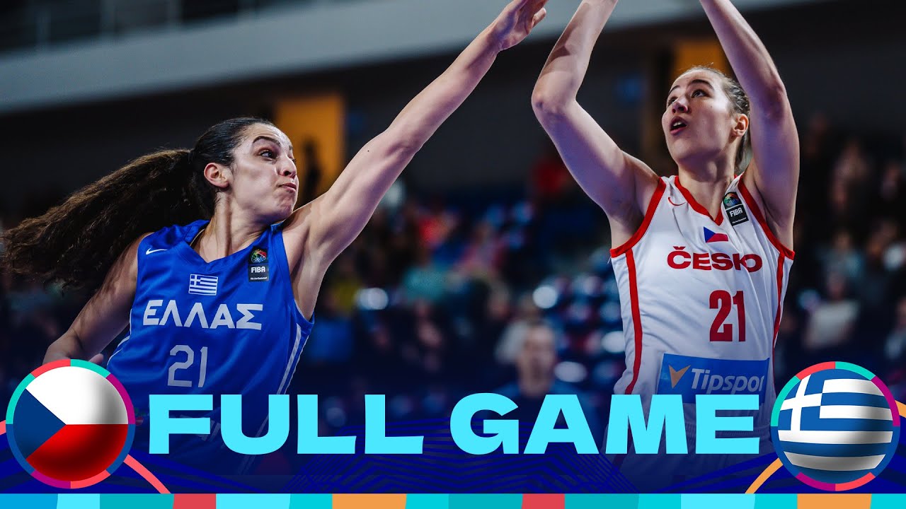 Czechia v Greece | Full Basketball Game | FIBA Women's EuroBasket 2025 Qualifiers