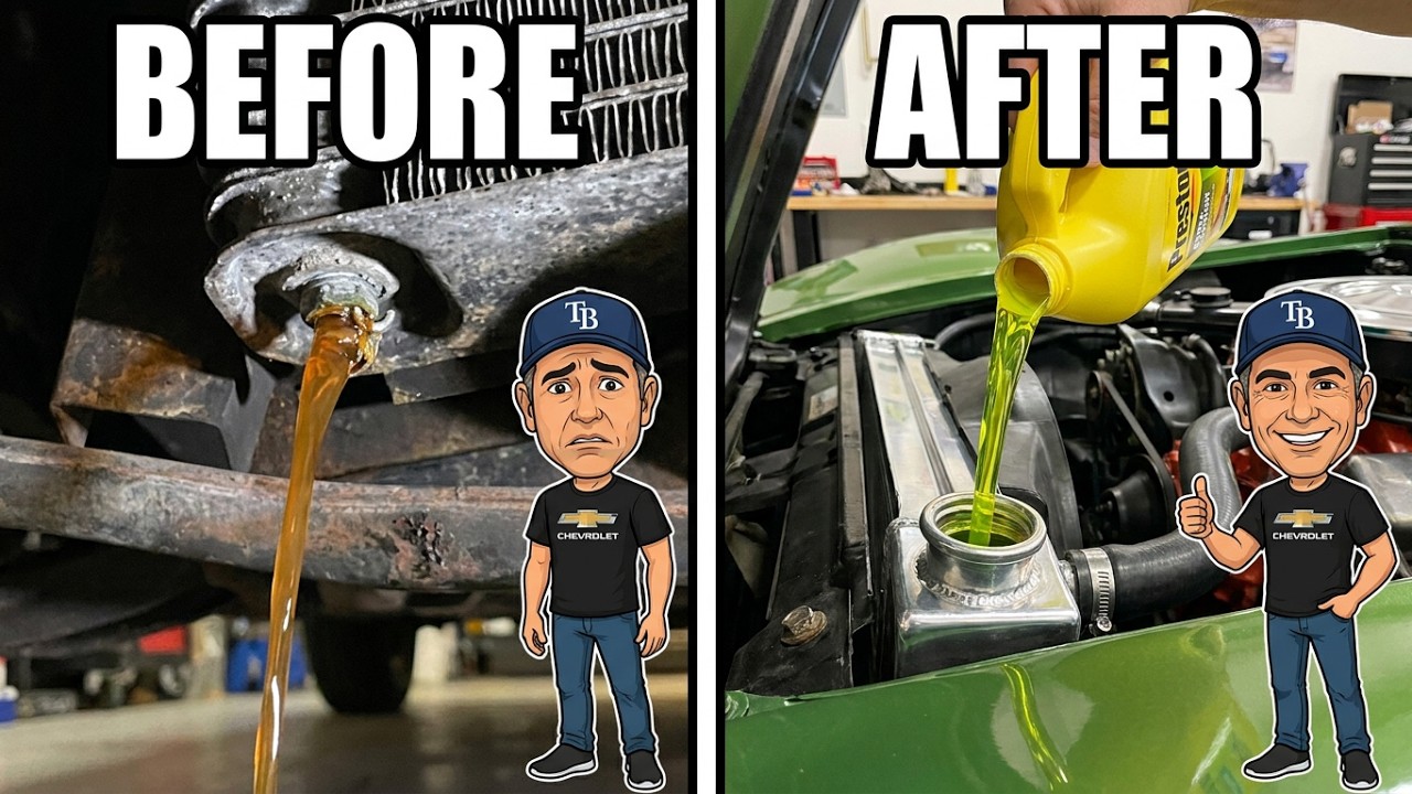 Changing Coolant in a C3 Corvette Stingray