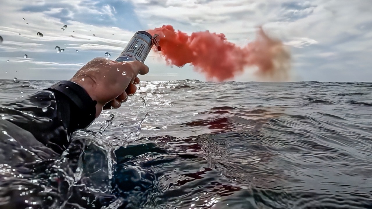 Dramatic Video Shows Intense Navy Rescue Operation