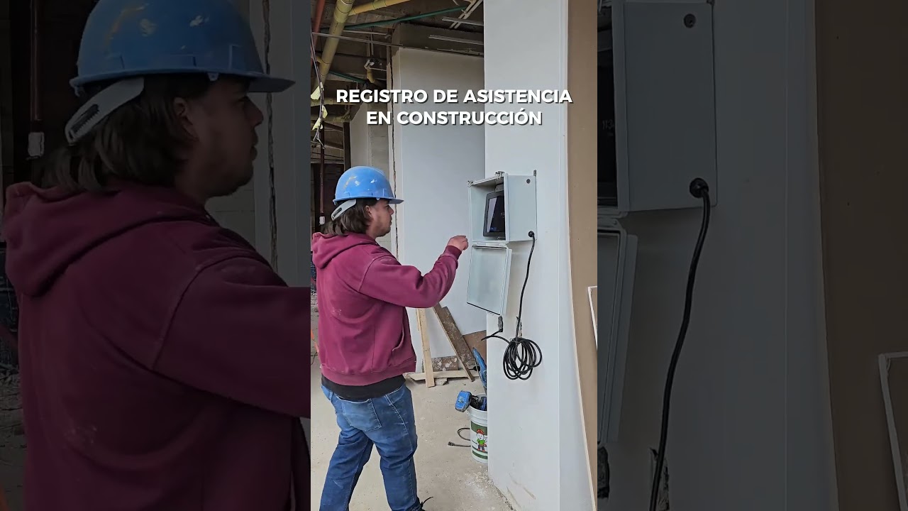 Registro de asistencia con reconocimiento facial en obra de construcción | SIA