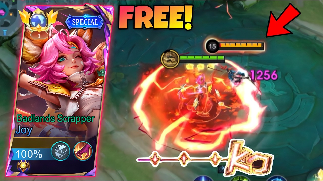 I&rsquo;M BACK! THANK YOU MOONTON FOR THIS FREE JOY &ldquo;SPECIAL&rdquo; SKIN! 🔥
