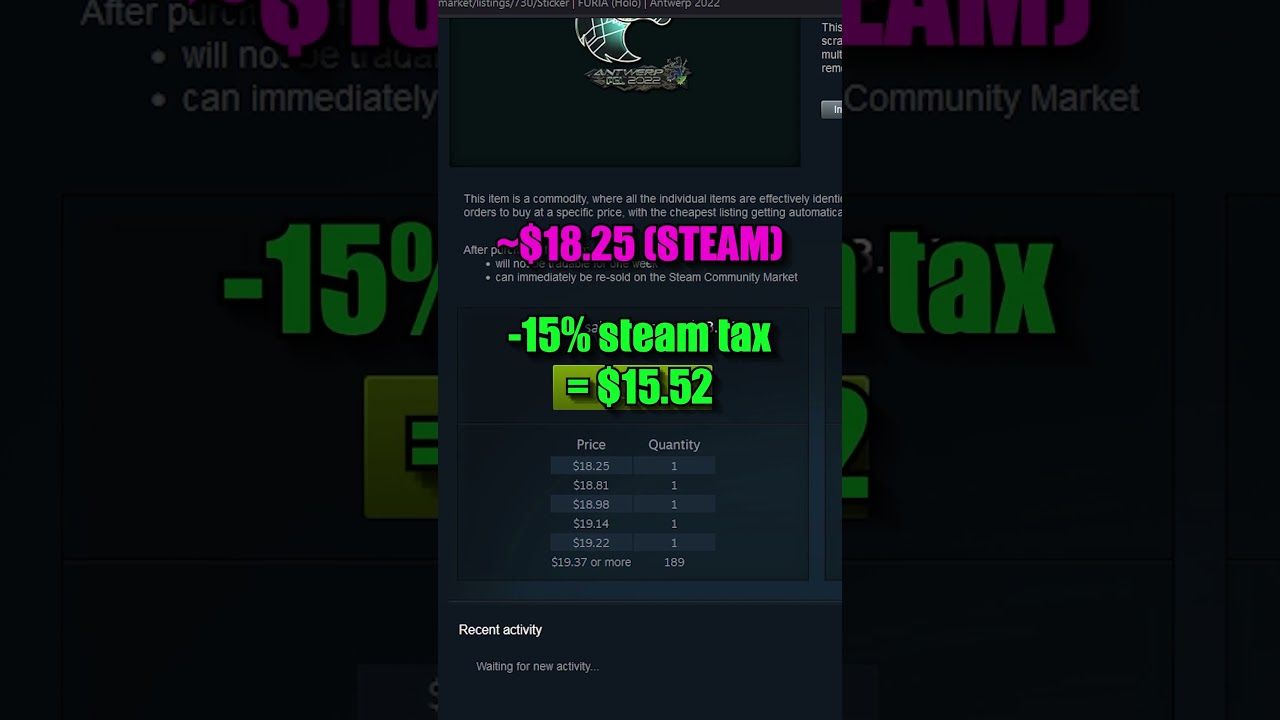 Make Money On Steam EASY... #shorts