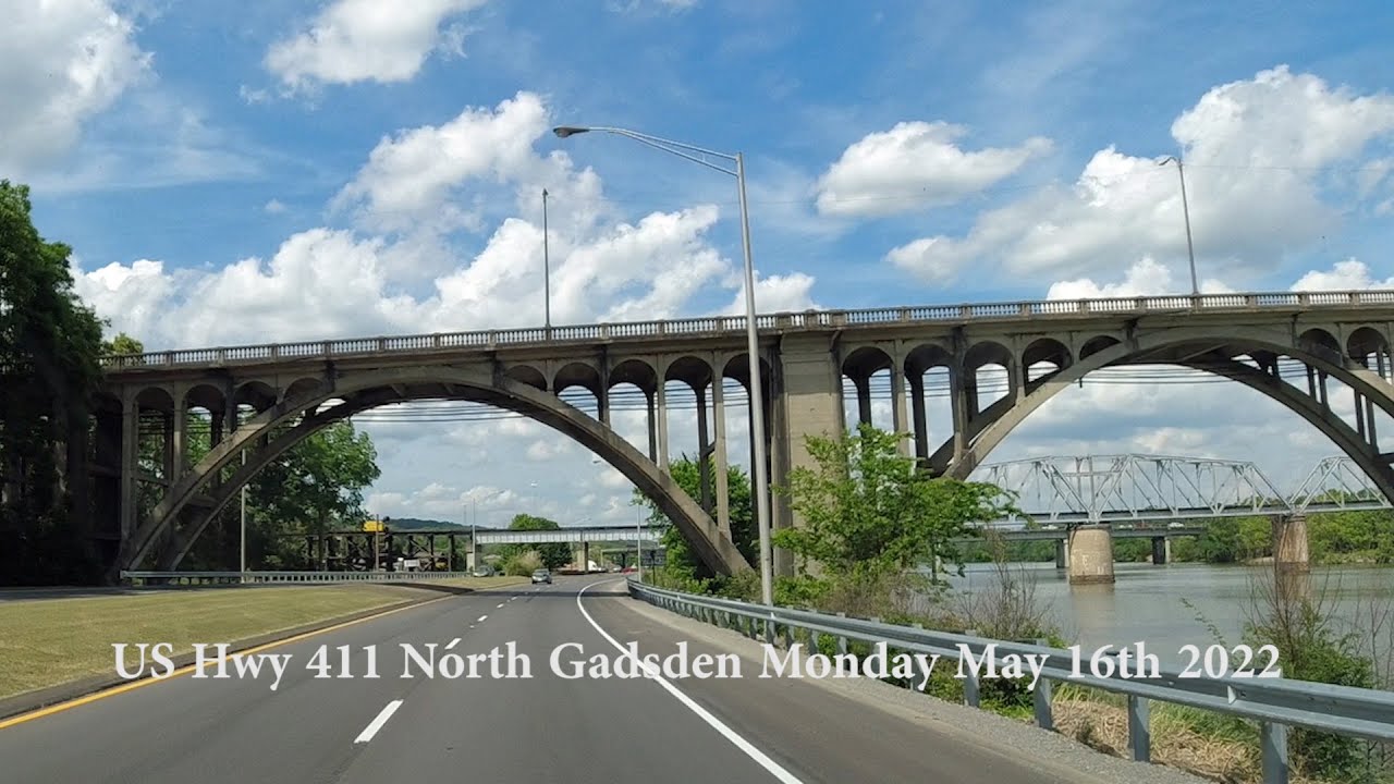 US Hwy 411 North Dashcam Gadsden Ala Monday May 16th 2022 #Gadsden Alabama