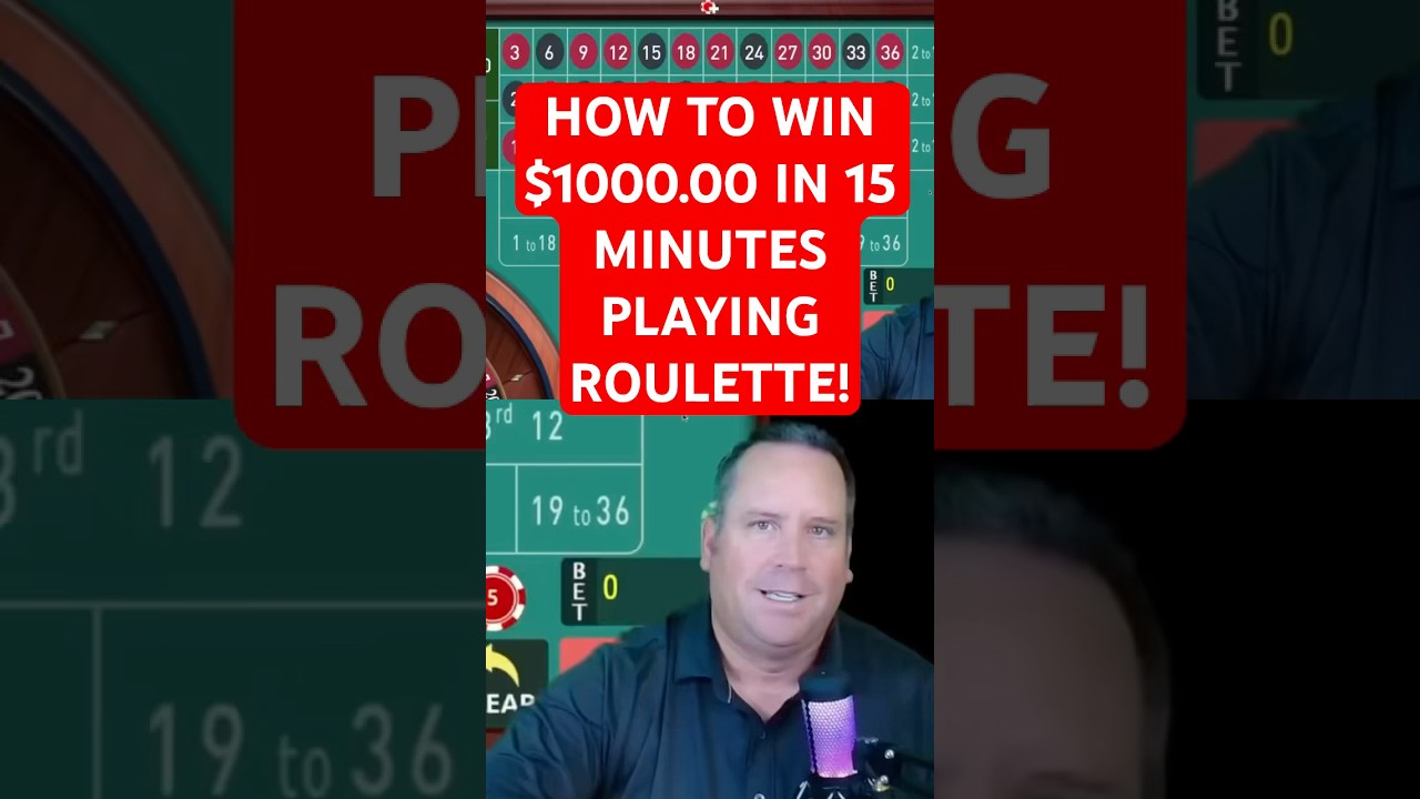 HOW YOU CAN WIN $1000.00 IN 15 MINUTES! 