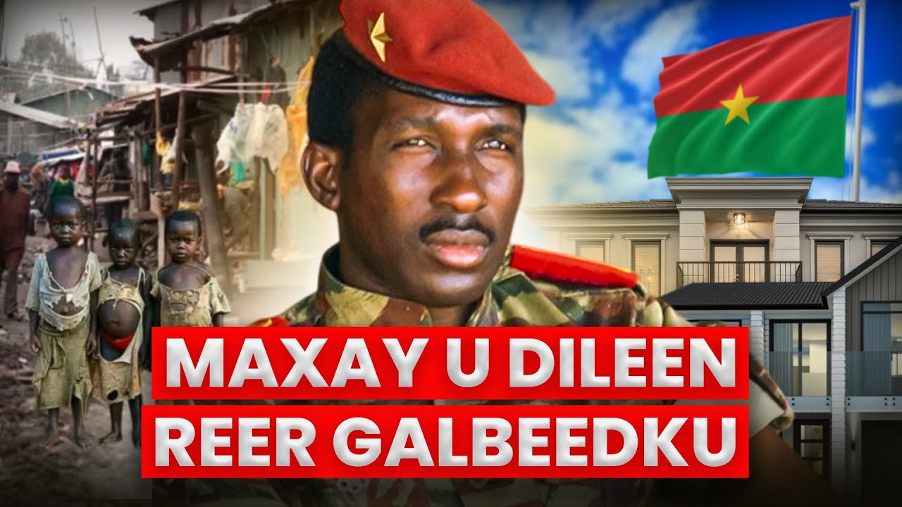 Thomas Sankara  ||  Maxay u D!leen Halyaygii Africa