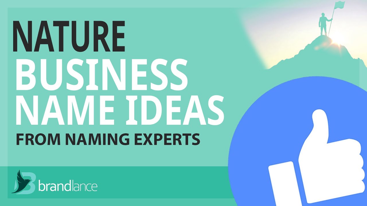 Best Nature Business Name Ideas | Suggestions From Naming Experts | Brand Names Generator