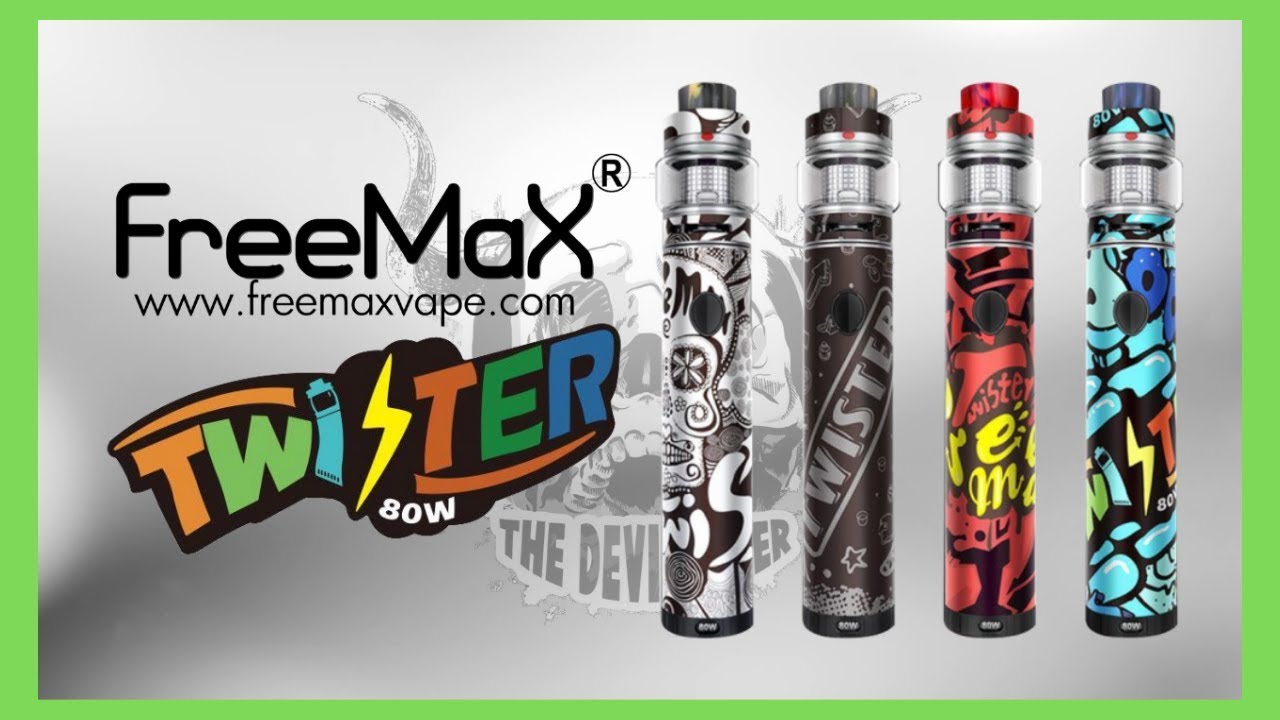 Freemax Twister 80w Kit Review With Fireluke 2 Mesh Tank!