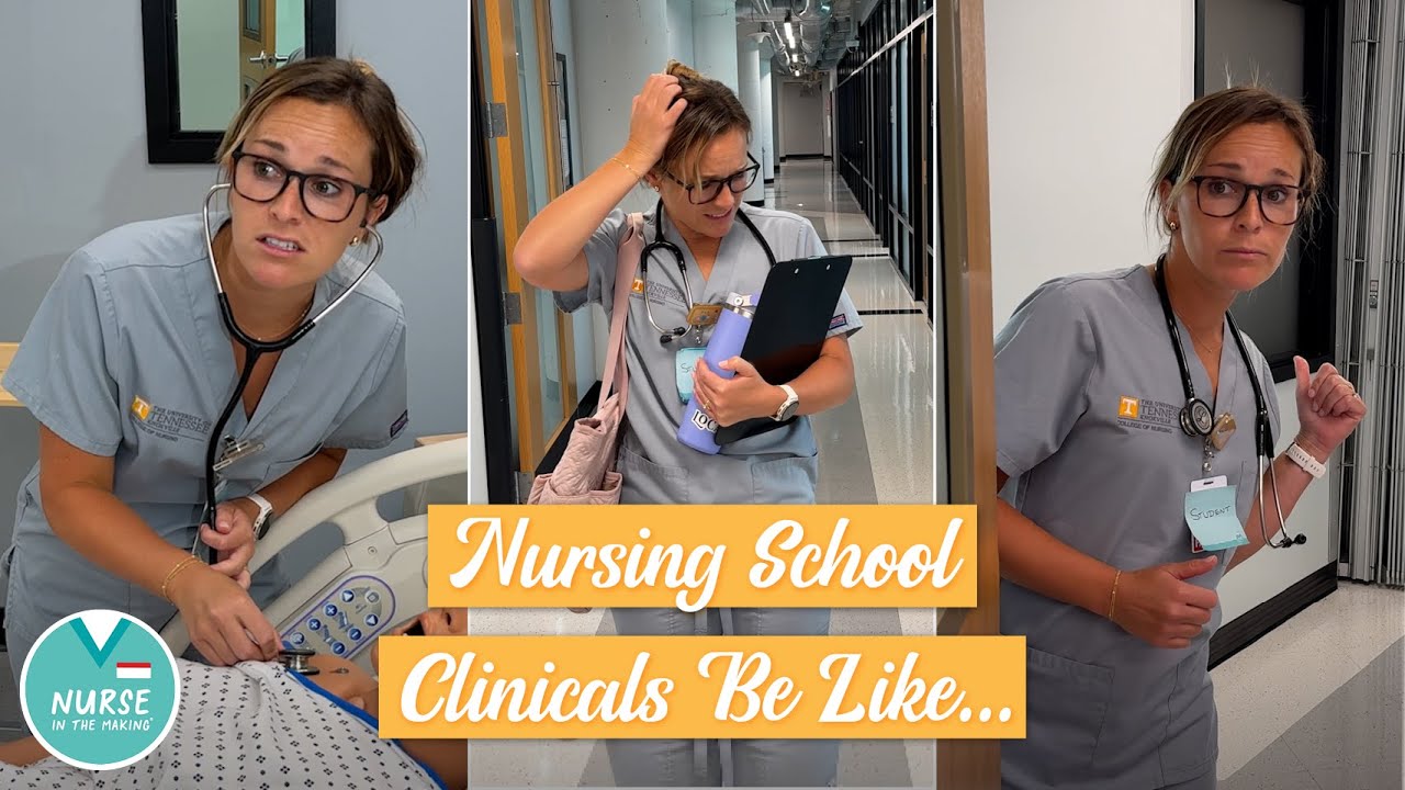 Nursing School Clinicals Be Like...