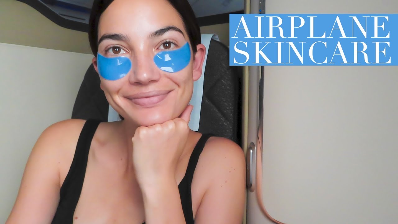 My Airplane Routine | How to arrive fresh-faced after a long trip | Lily Aldridge