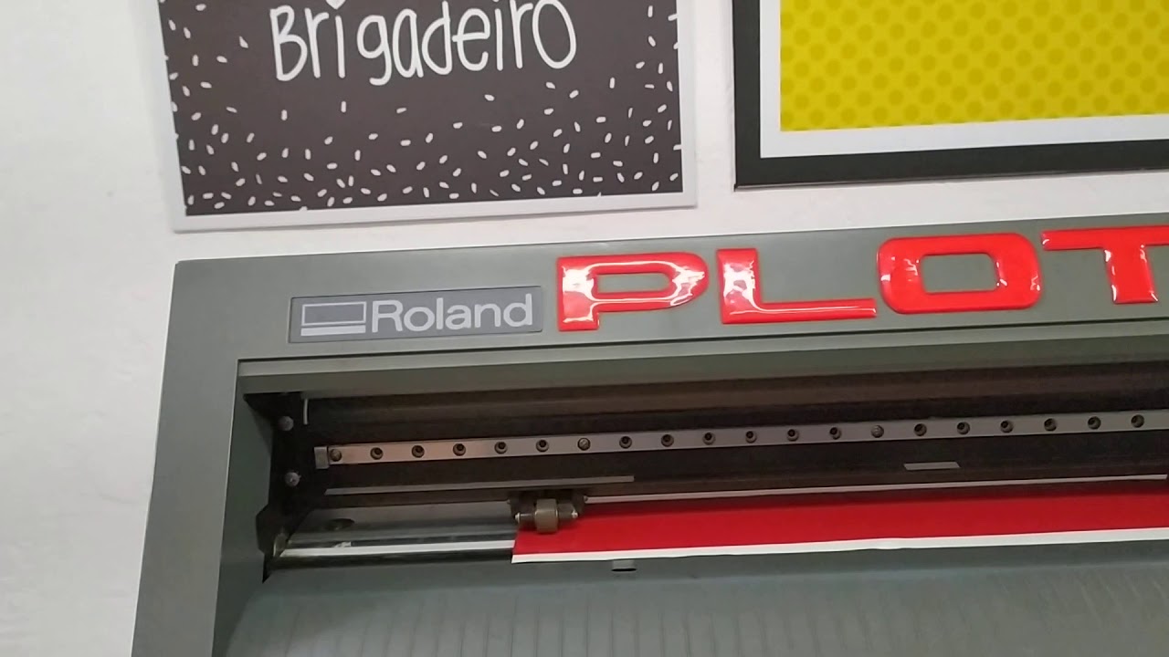 Cortando plotter cx24 pelo CorelDRAW
