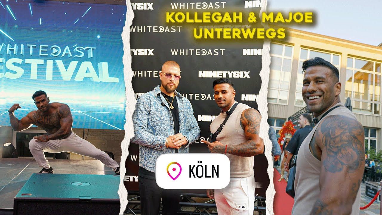 Kollegah & Majoe unterwegs auf der Gamescom Aftershow Party