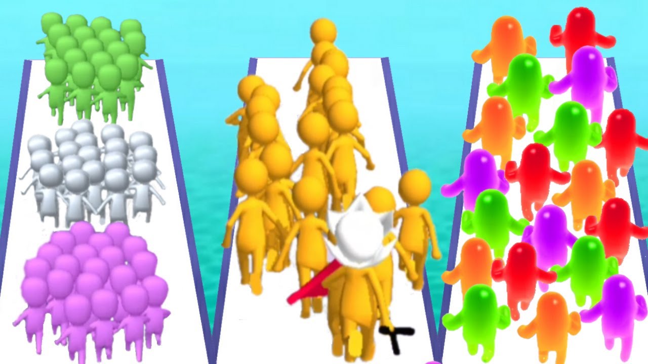 COUNT MASTERS vs JOIN CLASH 3D vs JOIN BLOB CLASH 3D - Triple Game