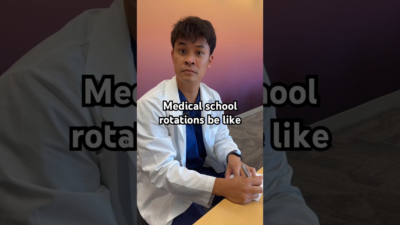 Medical school rotations be like #medstudent #medschool #clinicalrotations #medicalschool #comedy