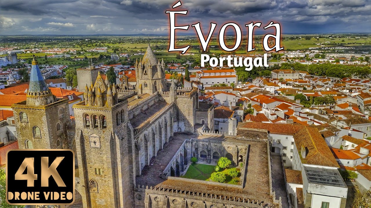 Évora, Portugal 4K HDR Drone (🎵POP, SOUL, ROCK fusion)