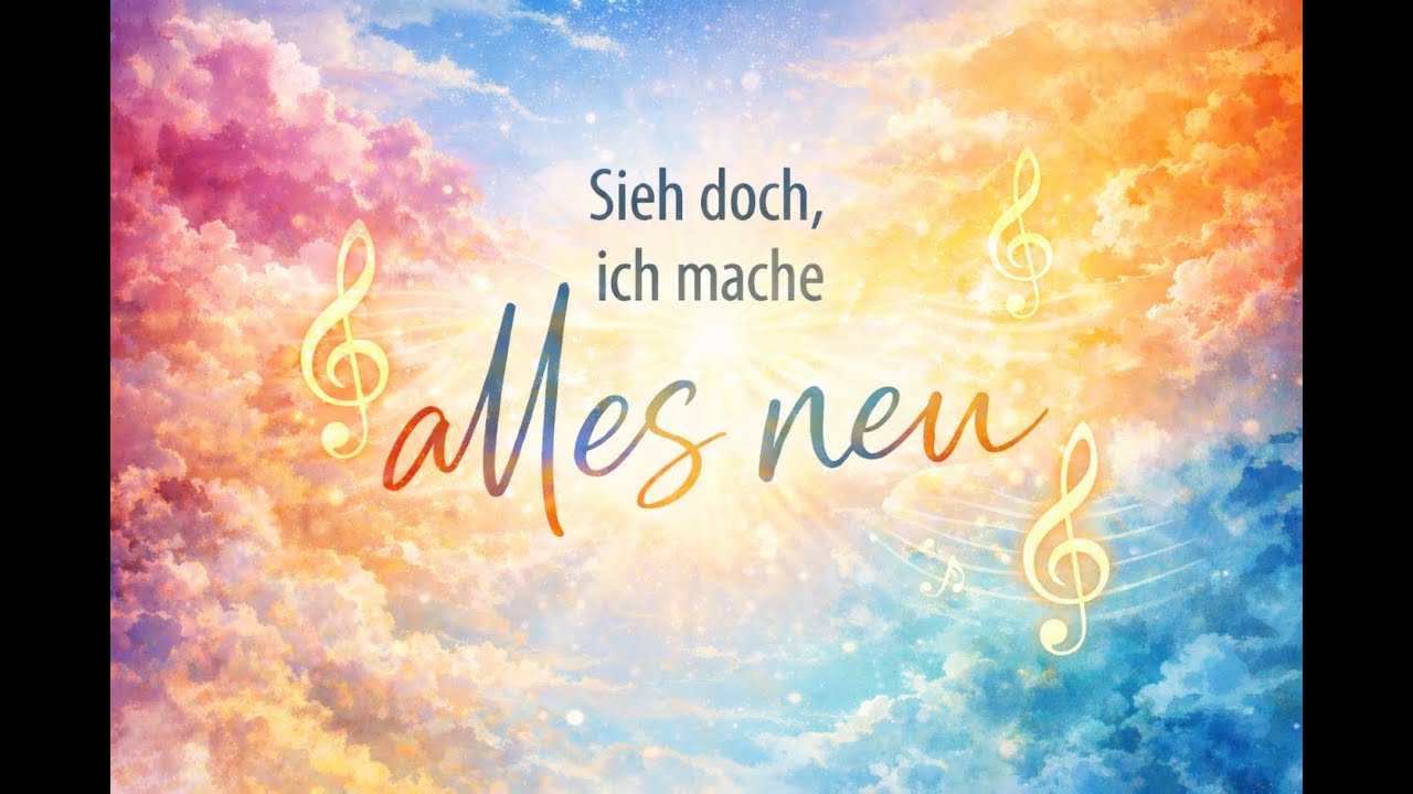 Sieh doch, ich mache alles neu I Offenbarung 21,5 I Jahreslosung 2026