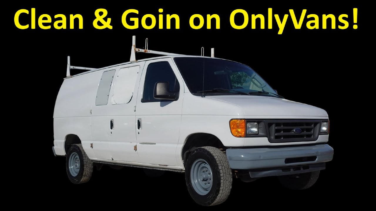 Work Van or Home on Wheels? 2006 Ford E250 w/ Roof Rack & Cage – 82k Miles Live in Conversion