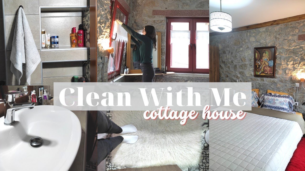 CLEAN WITH ME | Cottage House | Καθαρίζω το εξοχικό μας | Jane Pap
