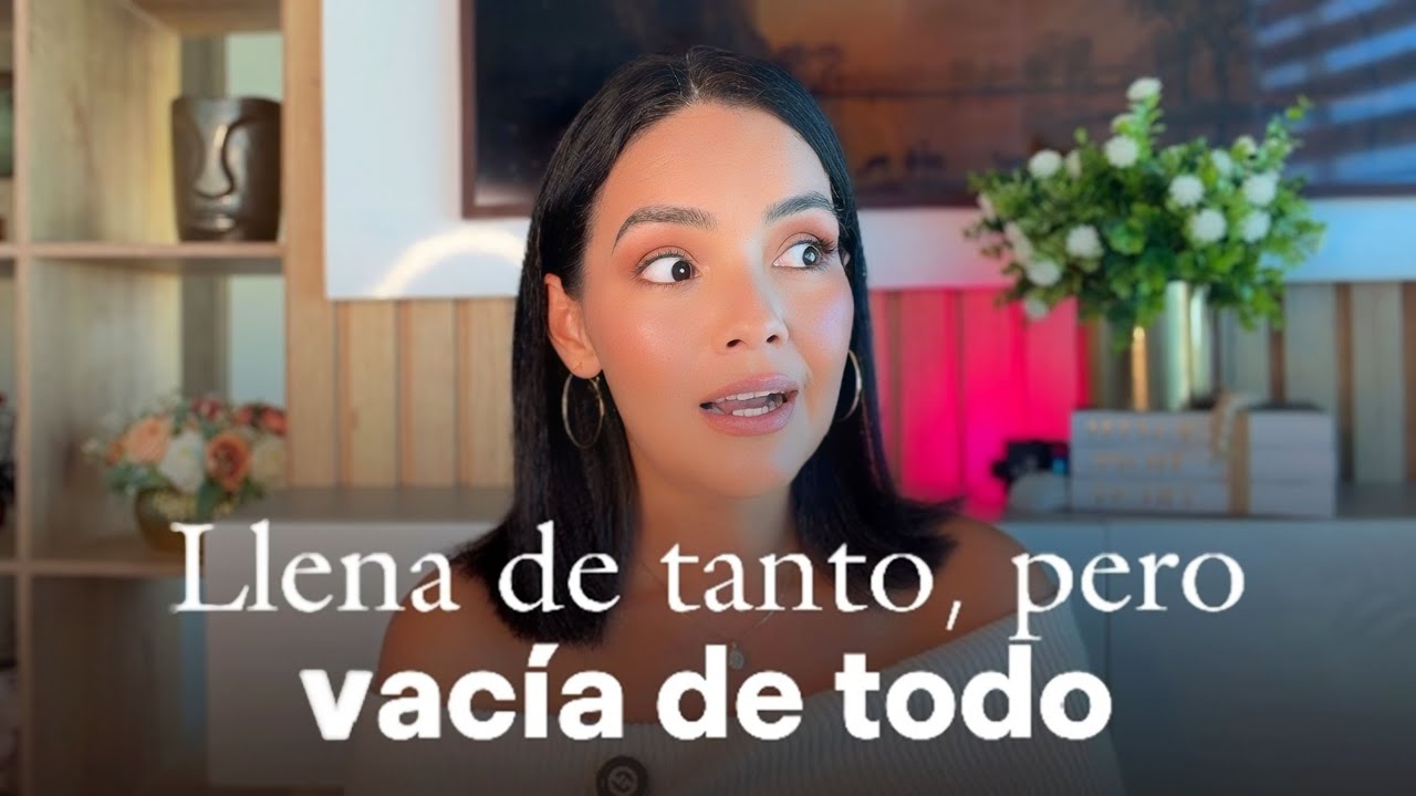 Llena de tanto, pero al final VACIA DE TODO - Mile Jesurum