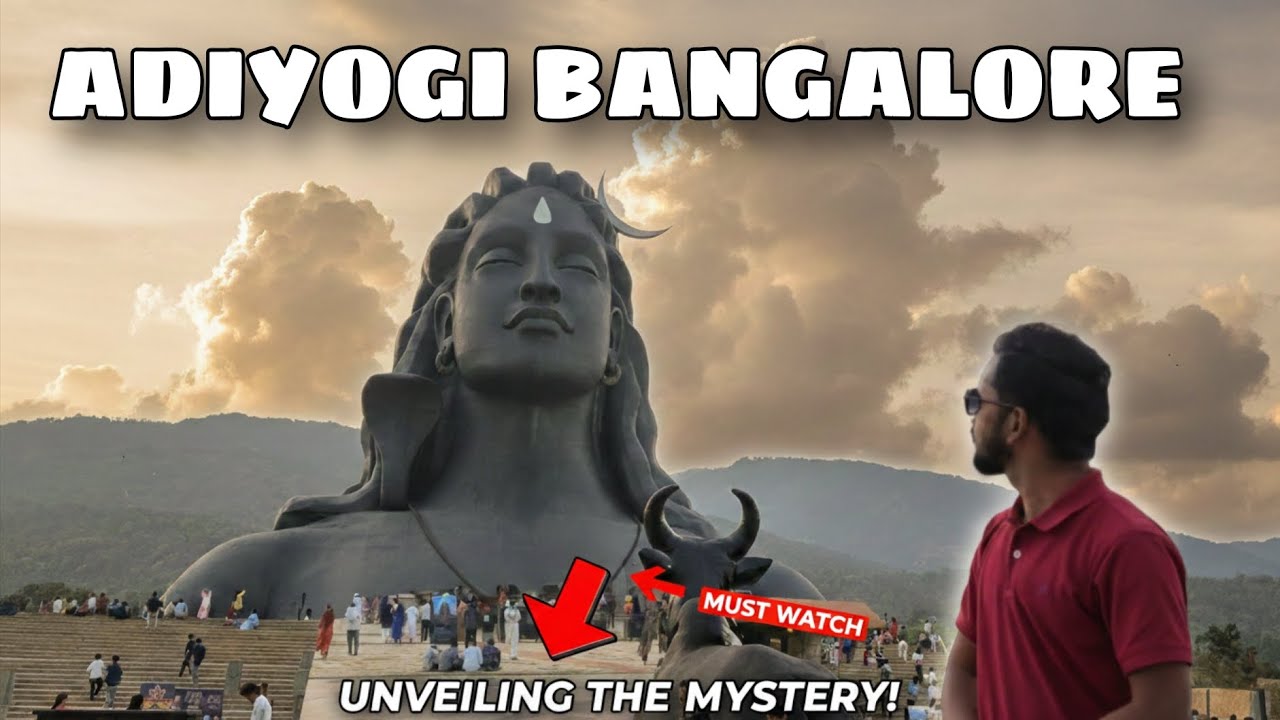 Adiyogi Bangalore Full  Vlog | Light Show, Darshan & Travel Guide | Mahashivratri Special 🕉 #adiyogi