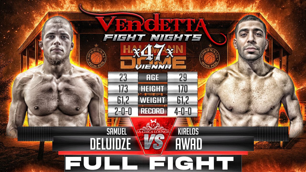 Samuel Deluidze VS Kirelos Awad | MMA | Vendetta 47 FULL FIGHT (HD)