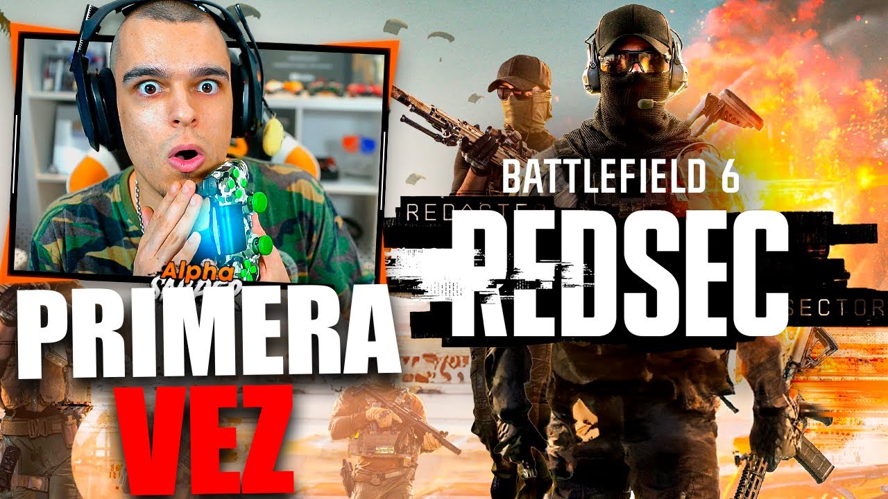 Mi PRIMERA VEZ EN BATTLEFIELD 6 REDSEC BATTLE ROYALE 100% GRATIS