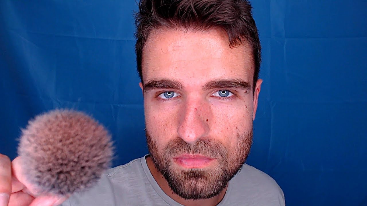 [ASMR] Intensely Tingly Face Brushing | Personal Attention | Face Touching