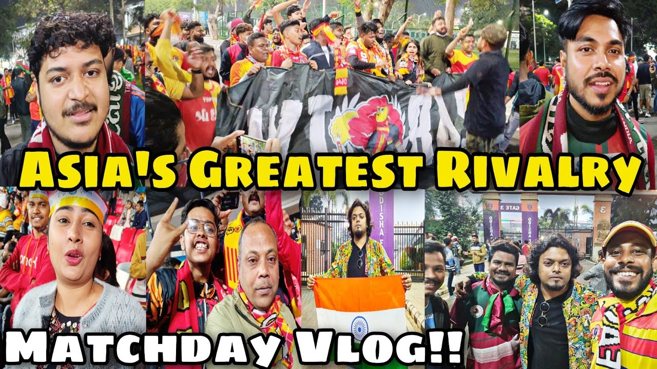 East Bengal Vs Mohunbagan Super Cup Derby 🔥🔥🔥🔥 Biggest Rivalry Of Asia❤️💛💚❤️
