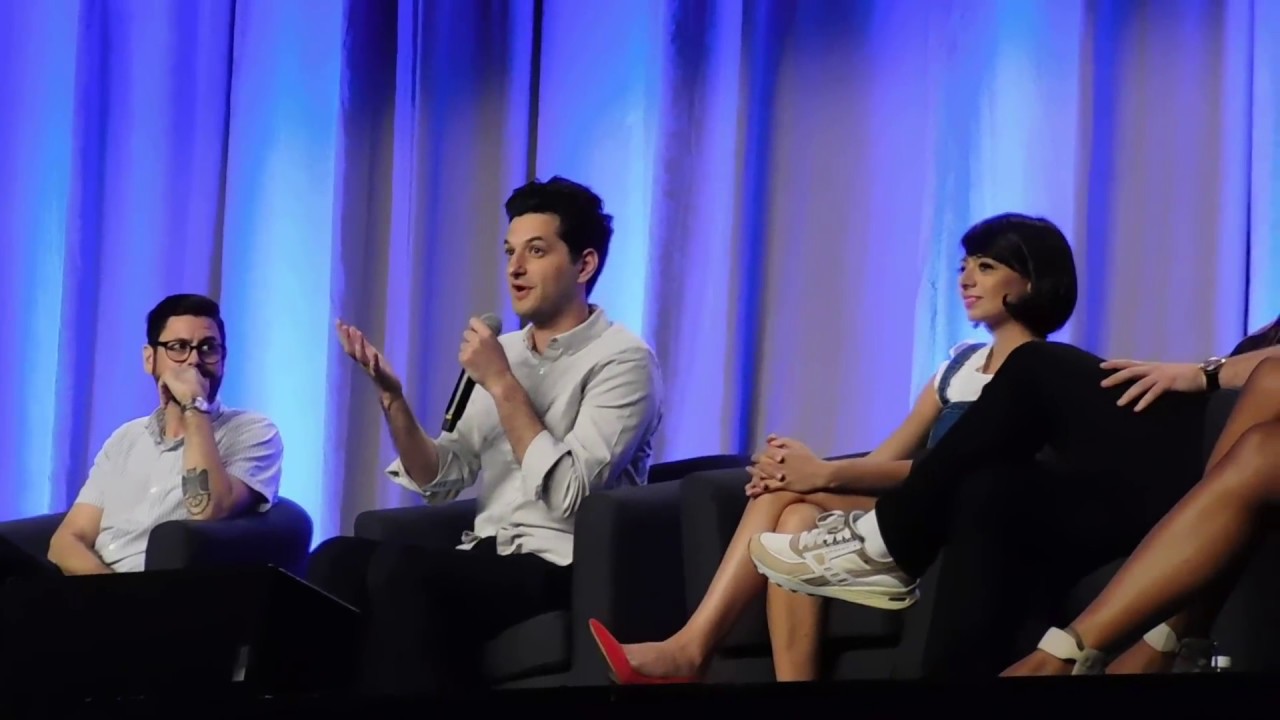 Ducktales panel D23 Expo (Kate Micucci, Ben Schwartz, Beck Bennett,  Toks Olagundoye)