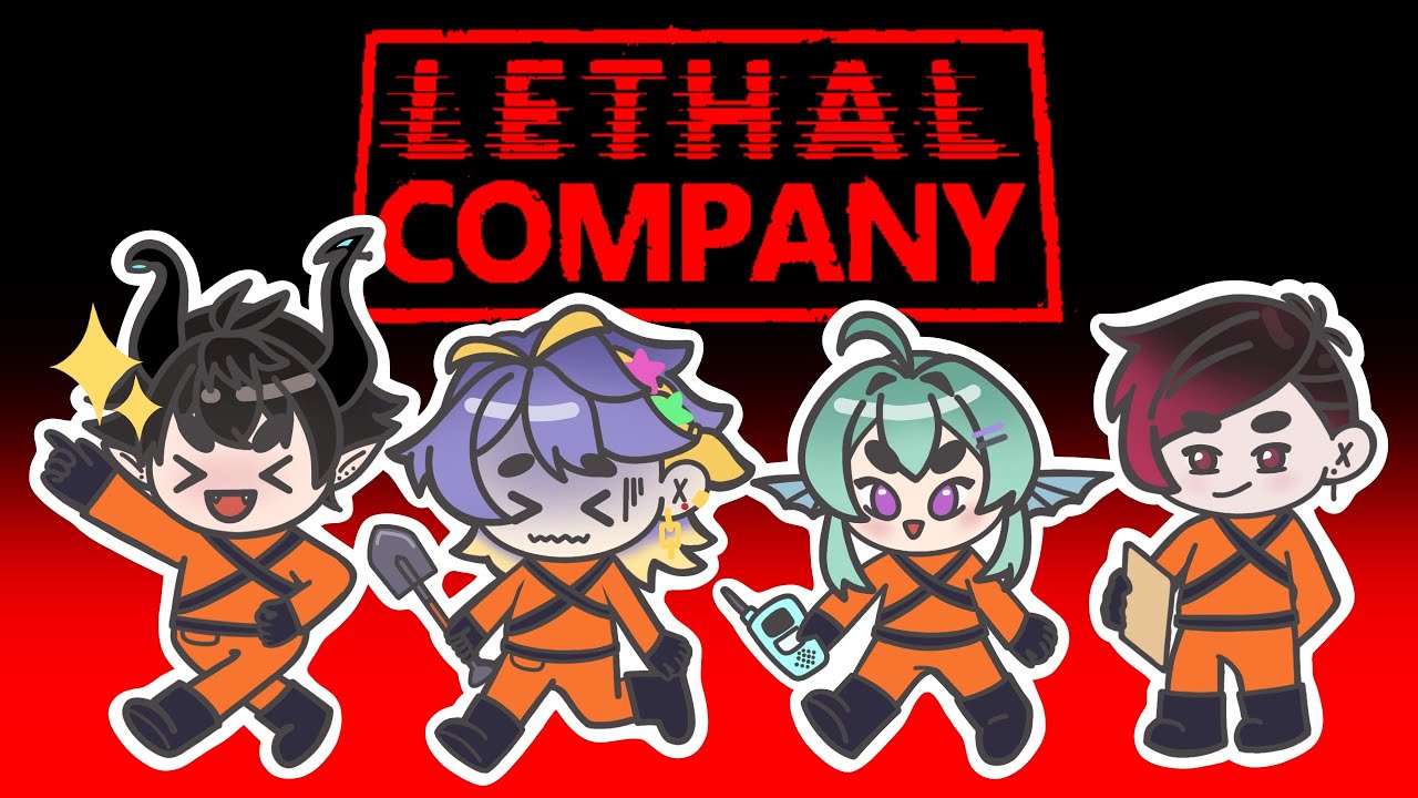 【LETHAL COMPANY】 BABYSITTING THE KIDS 「Collab」 ft. Aster, Ver & Ren