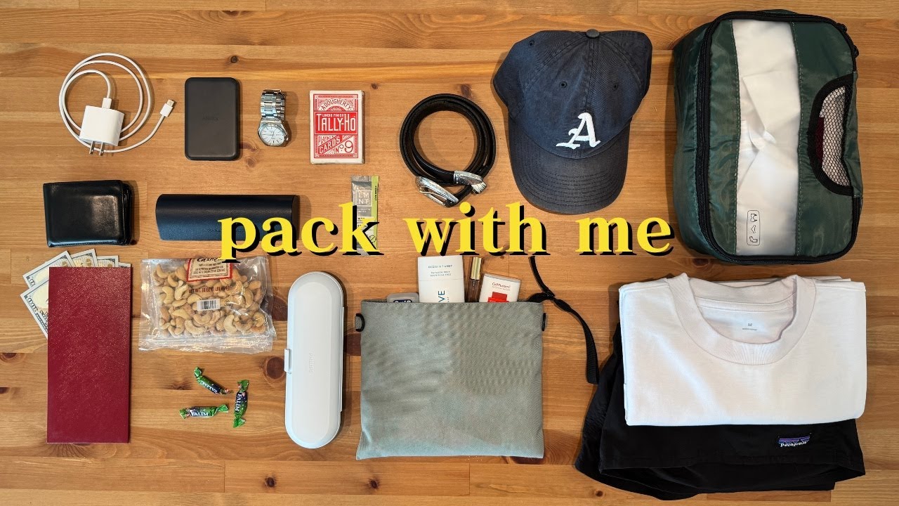 pack with me - 36hrs in vegas