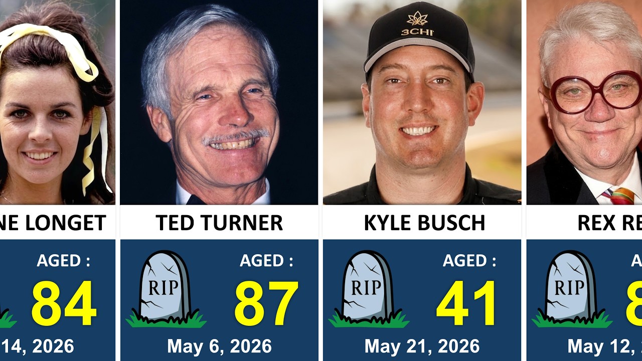 💔 Celebrities Who Died in May 2026