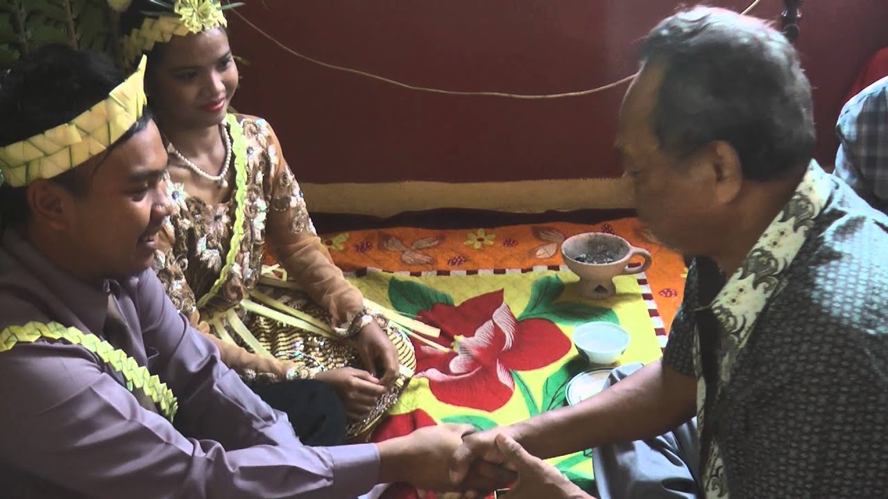Upacara Nikah dan kahwin Orang Asli Temuan di Bukit Putus( Temuan Wedding Ceremony)