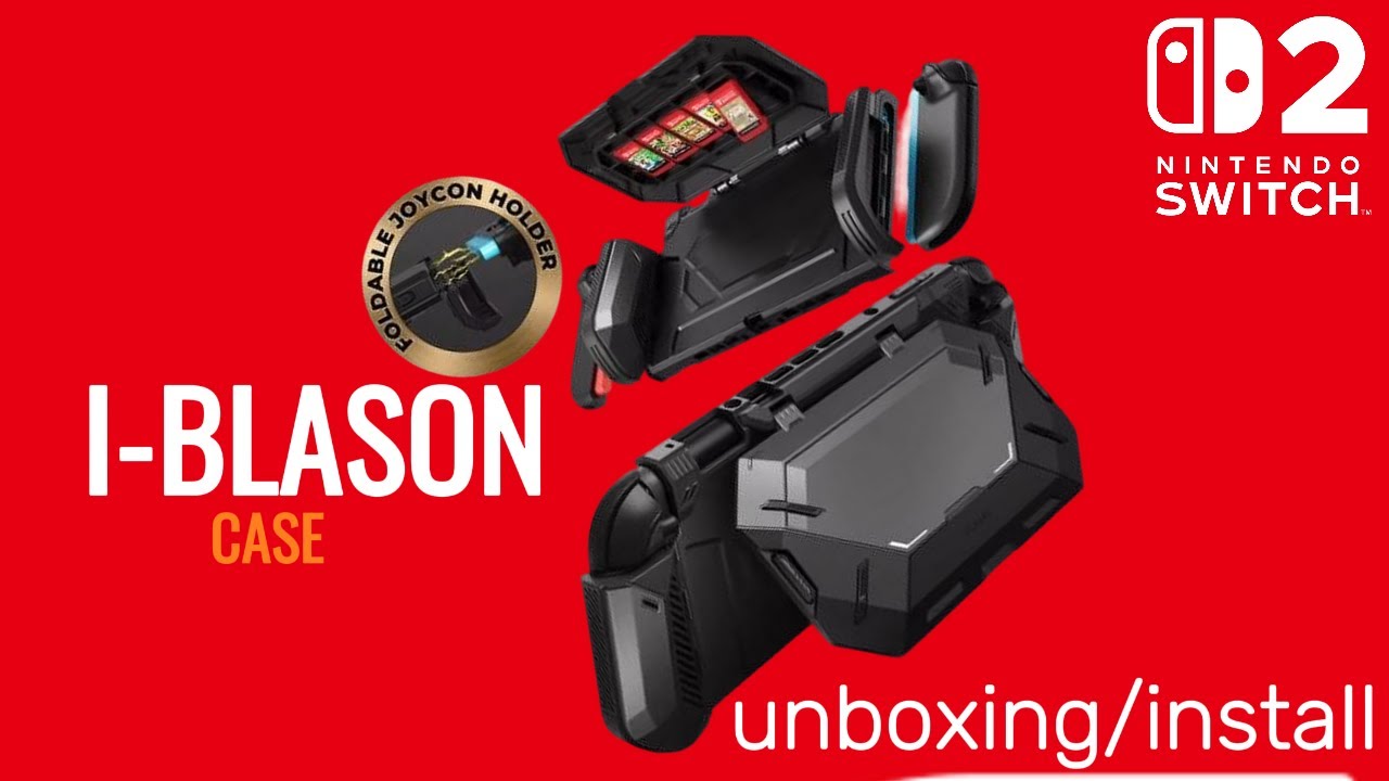 Nintendo Switch 2 com a Capa I-Blason — Veja Como Ficou!