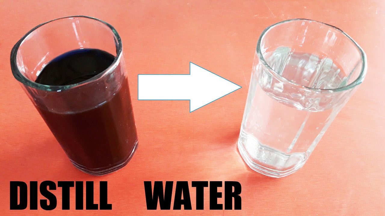 how to make distilled water at home using pressure cooker