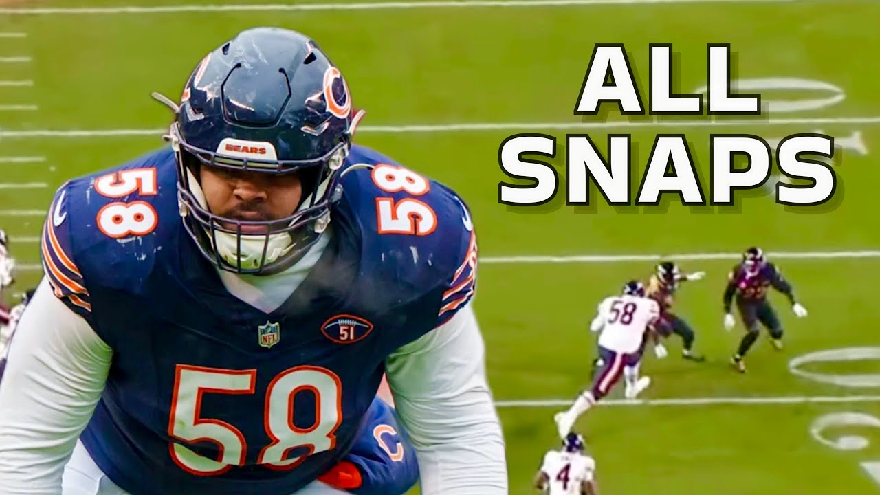 Darnell Wright Week 6 NFL Highlights | All Snaps Vs Commanders