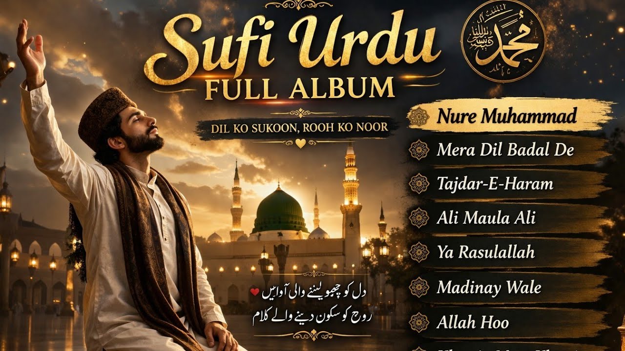 Most Beautiful Sufi Songs 2026 🕌 Heart Touching Qawwali | Emotional Islamic Music Urdu
