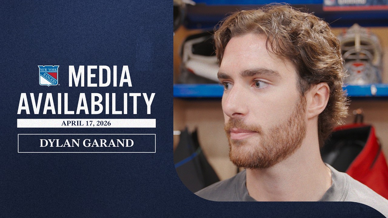 NYR 2026 Exit Day: Dylan Garand Media Availability | April 17, 2026