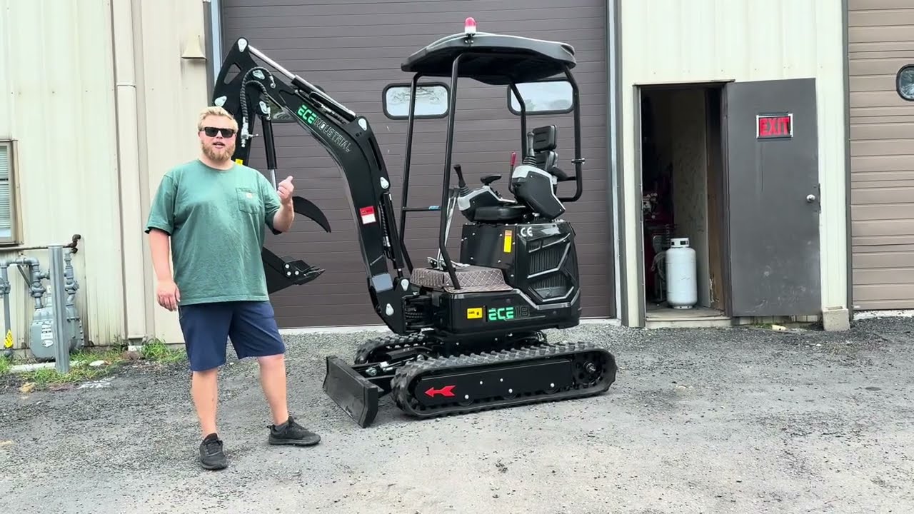ECE 18 2 Ton Mini Excavator @ East Coast Excavators