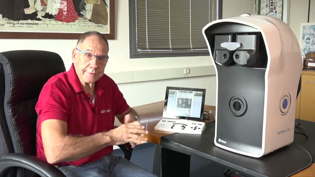 מכשיר בדיקה חדשני וויזן אס 700 | Essilor Vision-S 700