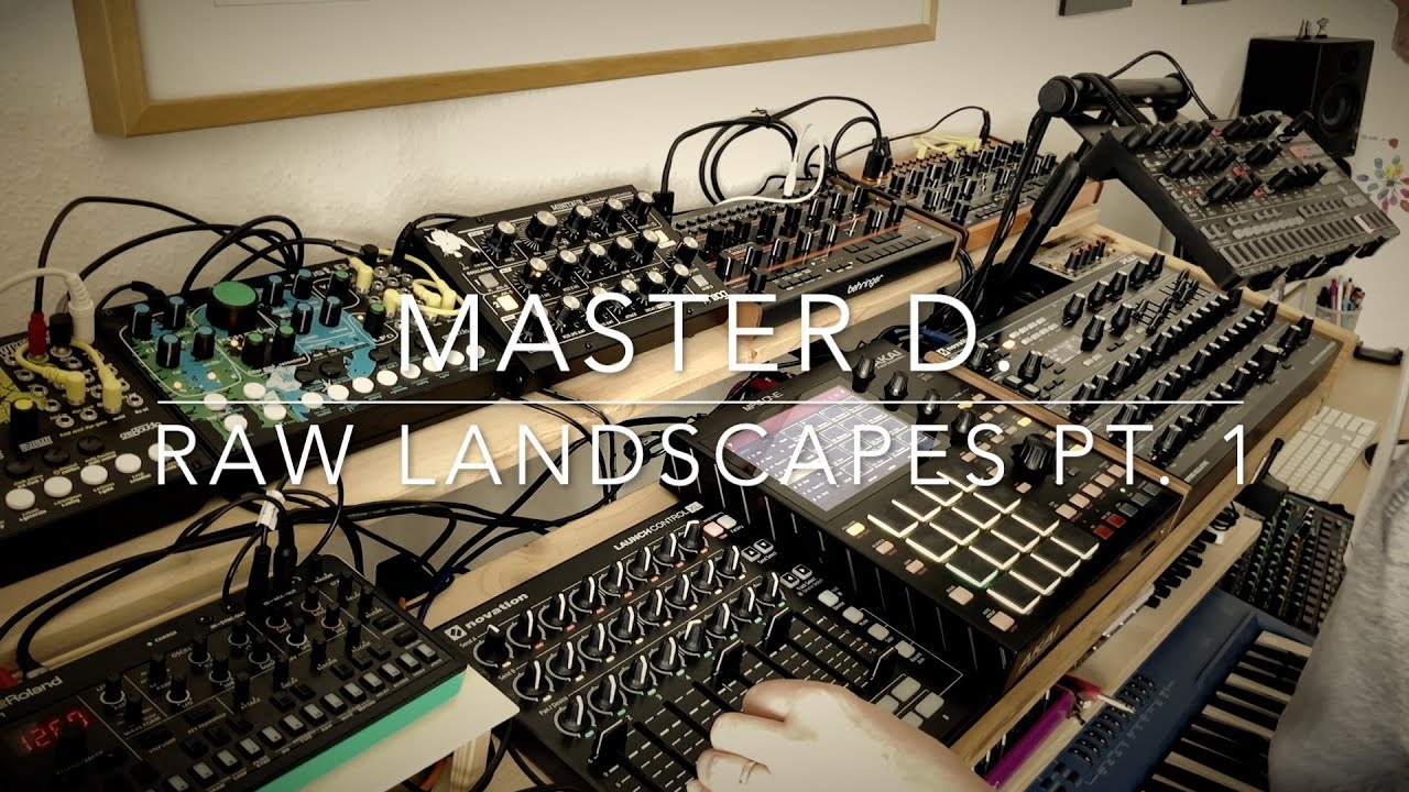 Raw landscapes Pt  1 - dawless techno live jam