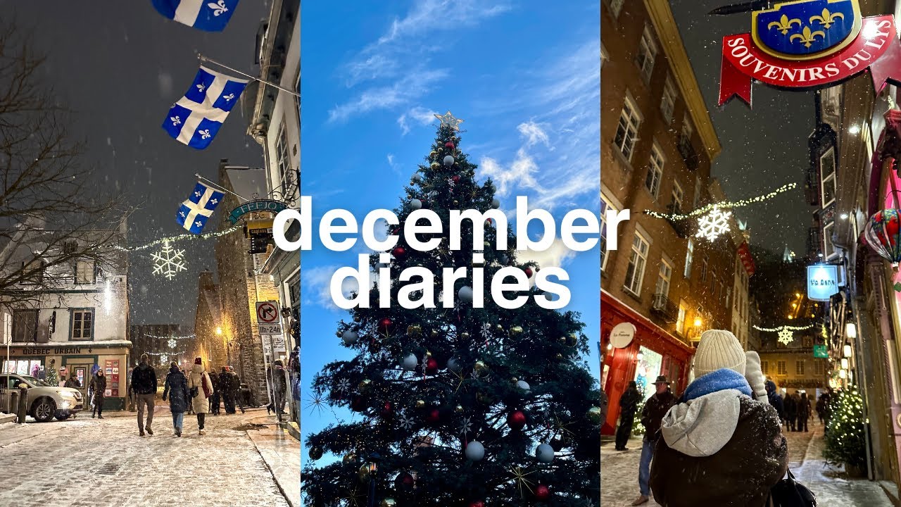December Diaries ❄️ | winter city days in Toronto & Montreal